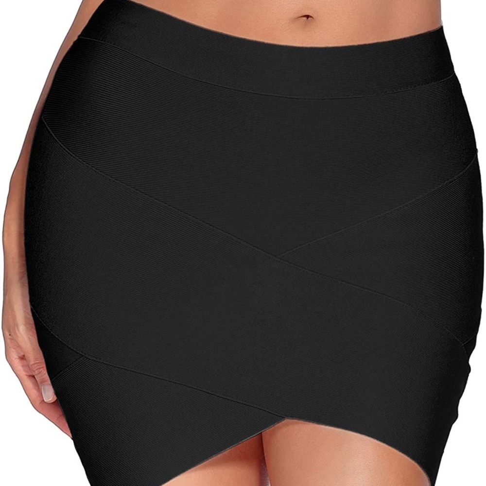 women’s Sexy Stretch Bandage Bodycon Party Tube Mini Skirt